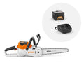 Paquete intensivo de motosierra Stihl Msa 140 C-b con 2 X Ak 30 + Al 101